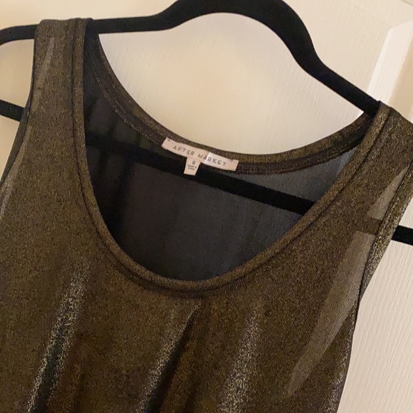 Metal golden party tank - Picture 2 of 3